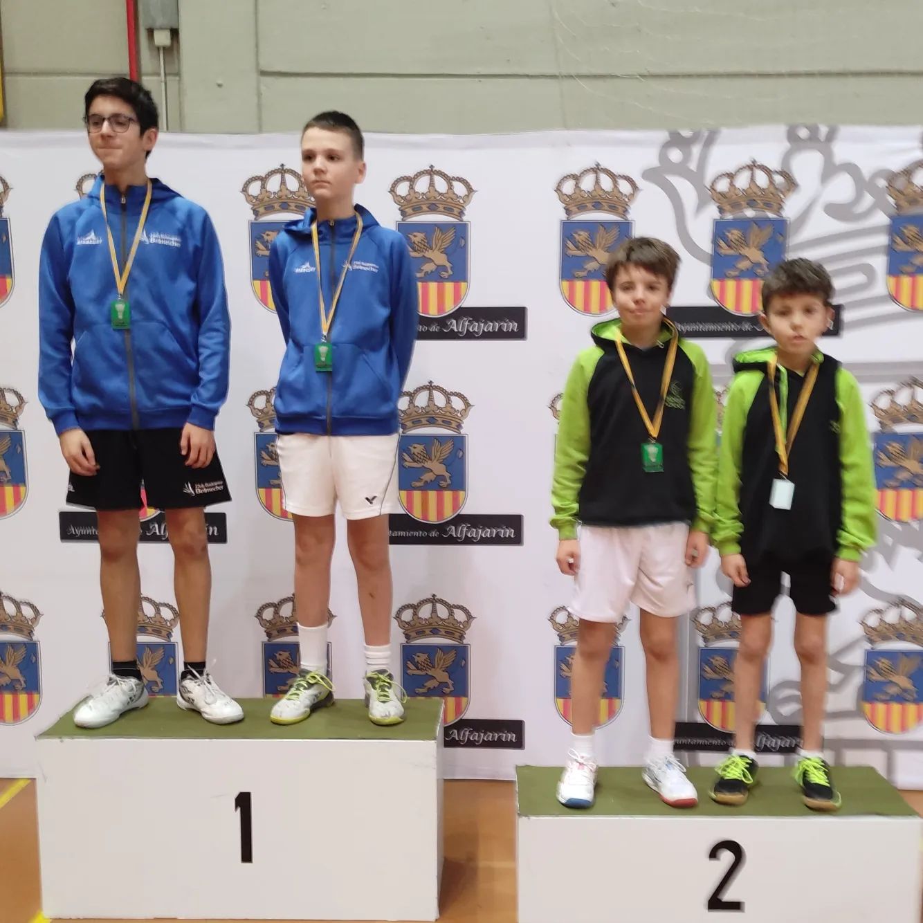 Medallas navarras en el Torneo Territorial Ranqueable celebrado en Alfajarín